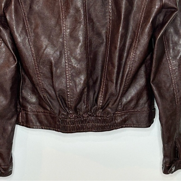Kut From The Kloth Vegan Leather Moto Jacket Small - Picture 12 of 16